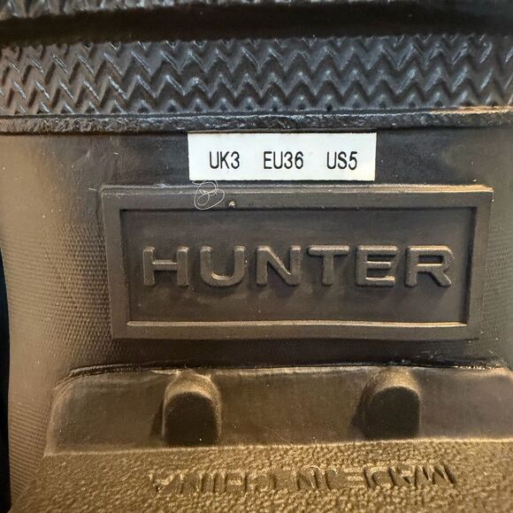 Hunter Original Tall Rain Boots Buckle Woman's US 5; EU 36 - Picture 8 of 8